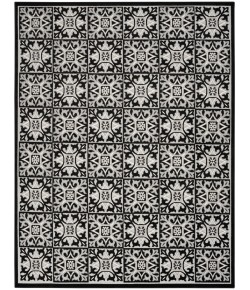 Nourison Aloha - Alh34 Black White Area Rug 9 ft. X 12 ft. Rectangle