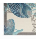 Waverly Sun N' Shade Area Rug SND92 Ivory Blue