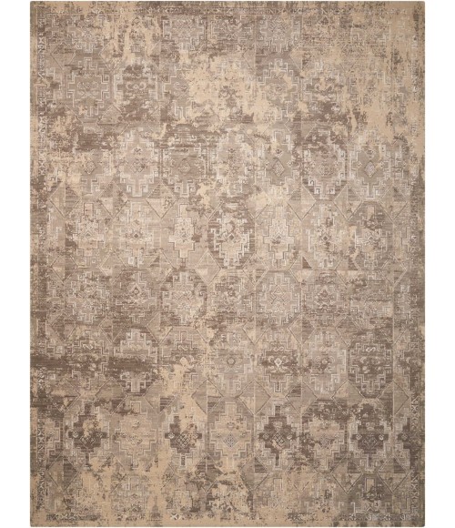 Nourison SILK ELEMENTS Area Rug Nourison Silk Elements Area Rug SKE19-Mushroom