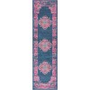 Nourison Passion - Psn03 Blue Area Rug 2 ft. 2 X 10 ft. Rectangle