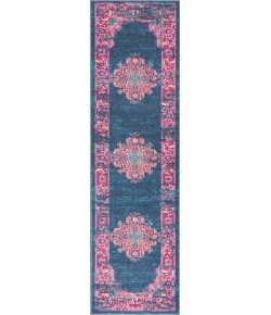 Nourison Passion - Psn03 Blue Area Rug 2 ft. 2 X 10 ft. Rectangle
