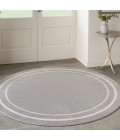 Nourison Nourison Essentials Area Rug NRE02 Grey/Ivory