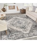 Kathy Ireland American Manor Area Rug AMR02 Grey 7'10" x 9'10"