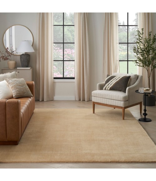 Nourison Plush Cloud Camel PLC01 8 ft. X 10 ft. Rect. Rug