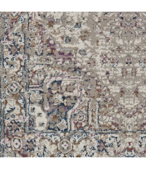Royal Terrace Area Rug Kathy Ireland Royal Terrace Area Rug KI46 Ivory/Multi 8'10" x 11'10"