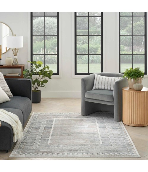 Nourison Glitz Ivory Multicolor GLZ07 8 ft. X 10 ft. Rect. Rug