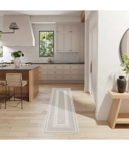 Nourison Glitz Ivory GLZ07 5 ft. X 7 ft. Rect. Rug