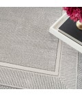 Nourison Glitz Silver GLZ07 4 ft. X 6 ft. Rect. Rug