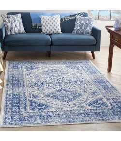 Nourison Whimsicle - Whs15 Ivory Navy Area Rug 6 ft. X 9 ft. Rectangle