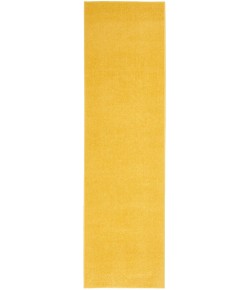 Nourison Essentials - Nre01 Yellow Area Rug 2 ft. 2 X 10 ft. Rectangle
