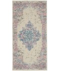 Nourison Grafix Area Rug GRF14-Ivory/Pink