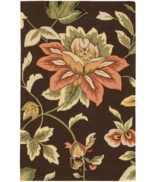 Nourison FANTASY Area Rug Nourison Fantasy Area Rug FA11-Chocolate