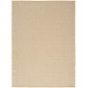 Nourison Home Courtyard Jute Ivory COU01 4 ft. X 6 ft. Rectangle Rug