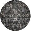 Nourison Twilight - Twi13 Onyx Area Rug 8 ft. Round