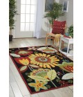 Nourison Fantasy Area Rug FA12-Black