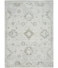 Nourison Astra Machine Washable Ivory ASW19 6 ft. 7 in. X 9 ft. Rect. Rug