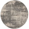 Calvin Klein Ck950 Rush - Ck953 Grey Beige Area Rug 4 ft. X Round
