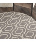 Nourison Jubilant Round Area Rug JUB19-Grey