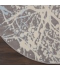Nourison Jubilant Round Area Rug JUB12-Grey