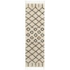 Nourison Moroccan Shag - Mrs01 Cream Area Rug 2 ft. 2 X 8 ft. 1 Rectangle