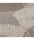 Nourison GRAPHIC ILLUSIONS Area Rug Nourison Graphic Illusions Round Area Rug GIL04-Grey