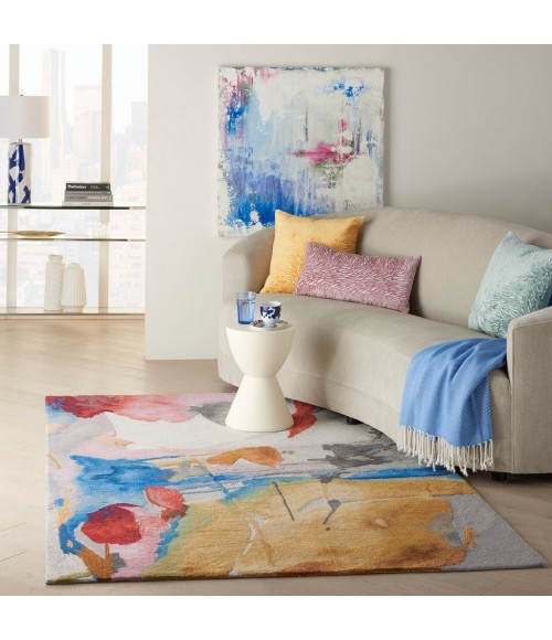 Nourison SYMMETRY Area Rug Nourison Symmetry Area Rug SMM11-Multicolor