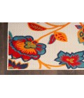 Nourison Aloha Multicolor ALH31 2 ft. 8 in. X 4 ft. Rectangle Rug