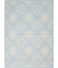 Nourison Jubilant Area Rug JUB06-Ivory/Light Blue