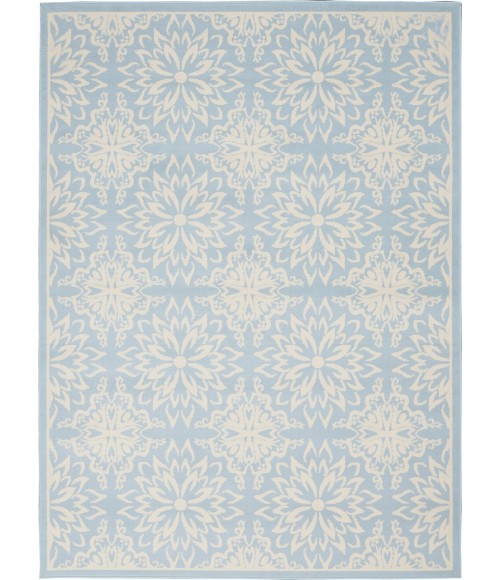 Nourison Jubilant Area Rug JUB06-Ivory/Light Blue