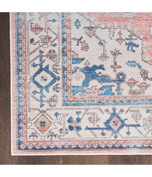 Nourison Fulton Area Rug FUL11 Coral