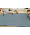 Nourison Practical Solutions Aqua PSL01 8 ft. X 10 ft. Rectangle Rug