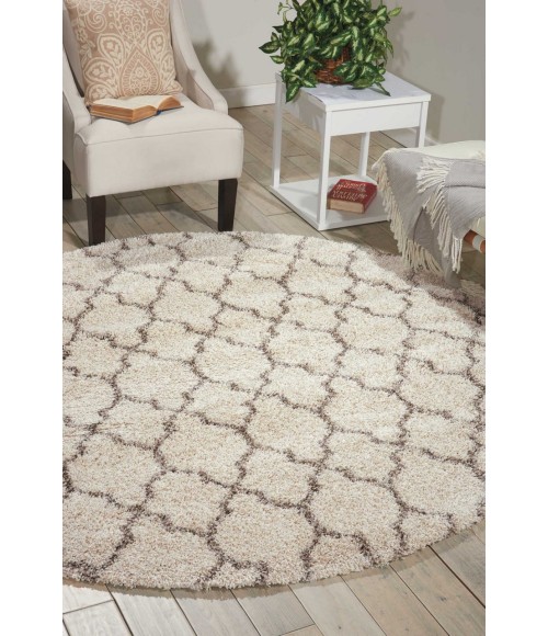 Nourison Amore Round Area Rug AMOR2-Cream
