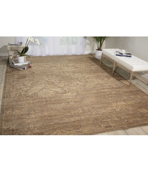 Nourison Silken Allure Area Rug SLK19-Mushroom