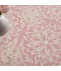 Nourison Jubilant Area Rug JUB06-Ivory/Pink
