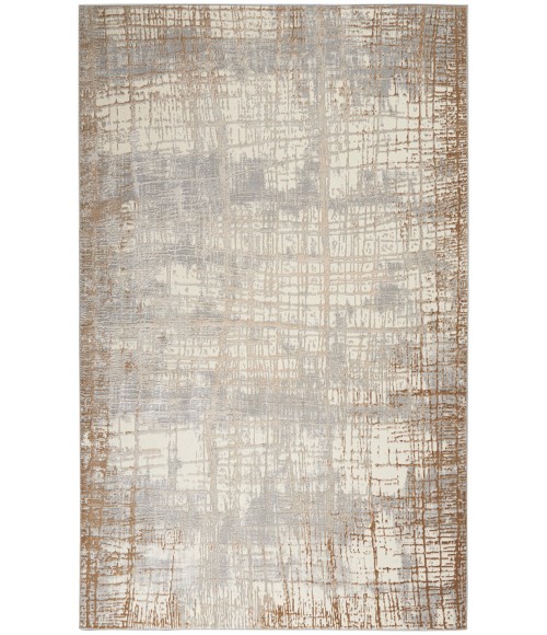 Calvin Klein CK950 Rush Ivory/Taupe CK950 8 ft. X 10 ft. Rectangle Rug