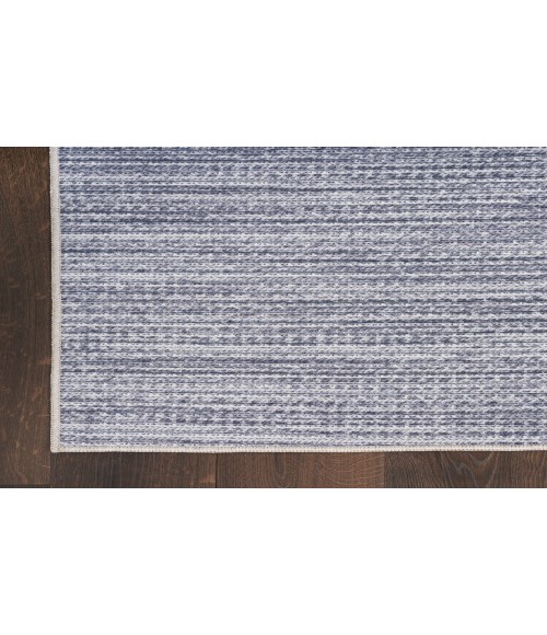 Nourison Nourison Washables Grey NWB03 4 ft. X 6 ft. Rectangle Rug