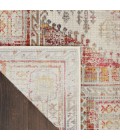 Nourison VINTAGE KASHAN Area Rug Nourison Vintage Kashan Area Rug VKA08-Ivory Red