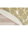 Nourison Aloha Ivory Multicolor ALH05 5 ft. 3 in. Round Rug