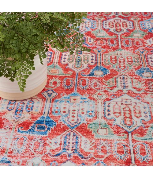 Nourison Fulton Area Rug FUL09 Red