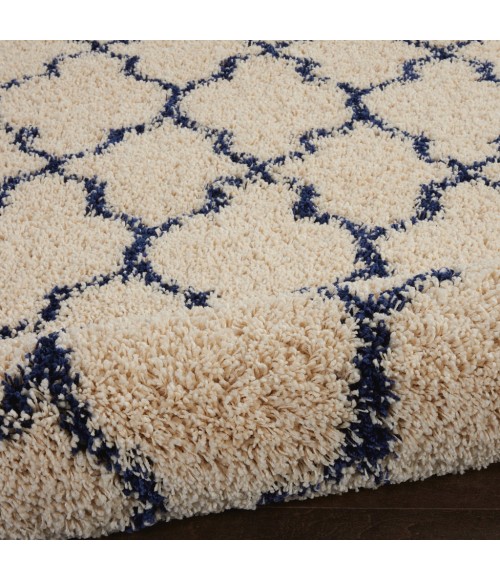 Nourison Amore Area Rug AMOR2-Ivory/Blue