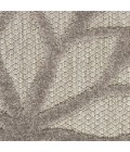 Nourison Aloha Round Area Rug ALH05-Silver Grey