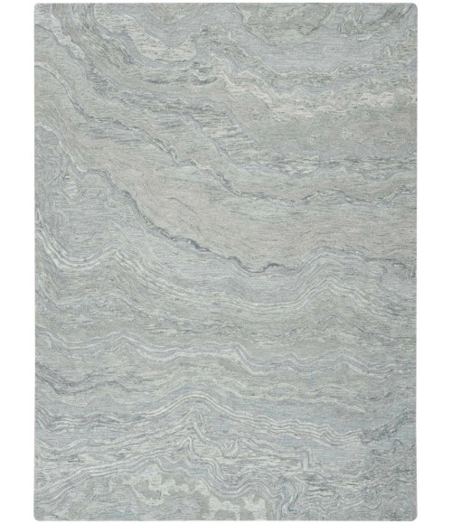 Nourison Graceful Blue GRU01 9 ft. X 12 ft. Rect. Rug