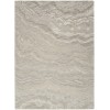 Nourison Graceful Grey GRU01 9 ft. X 12 ft. Rect. Rug