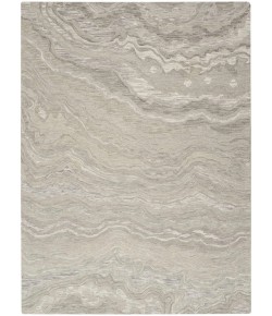 Nourison Graceful Grey GRU01 4 ft. X 6 ft. Rect. Rug