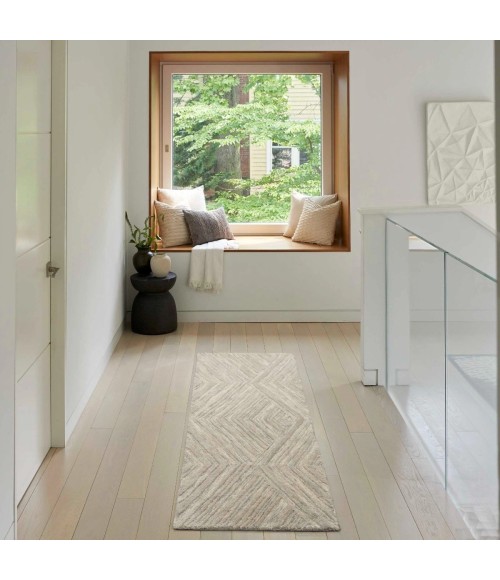 Nourison Graceful Grey GRU03 5 ft. X 7 ft. Rect. Rug