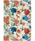 Nourison SUN N' SHADE Area Rug Waverly Sun N' Shade Area Rug SND82-Ivory/Multi