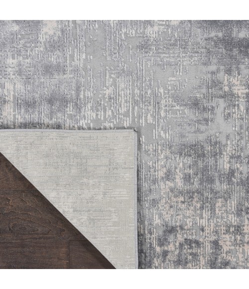 Nourison Rustic Textures Area Rug RUS01-Ivory/Silver