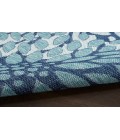 Nourison Garden Oasis Navy GOA06 4 ft. X 6 ft. Rectangle Rug