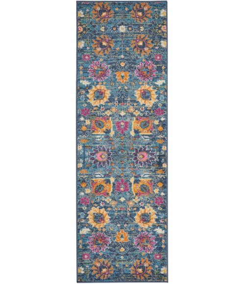 Nourison Passion Runner Area Rug PSN01-Denim