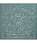 Nourison Home & Garden Square Area Rug RS019-Light Blue